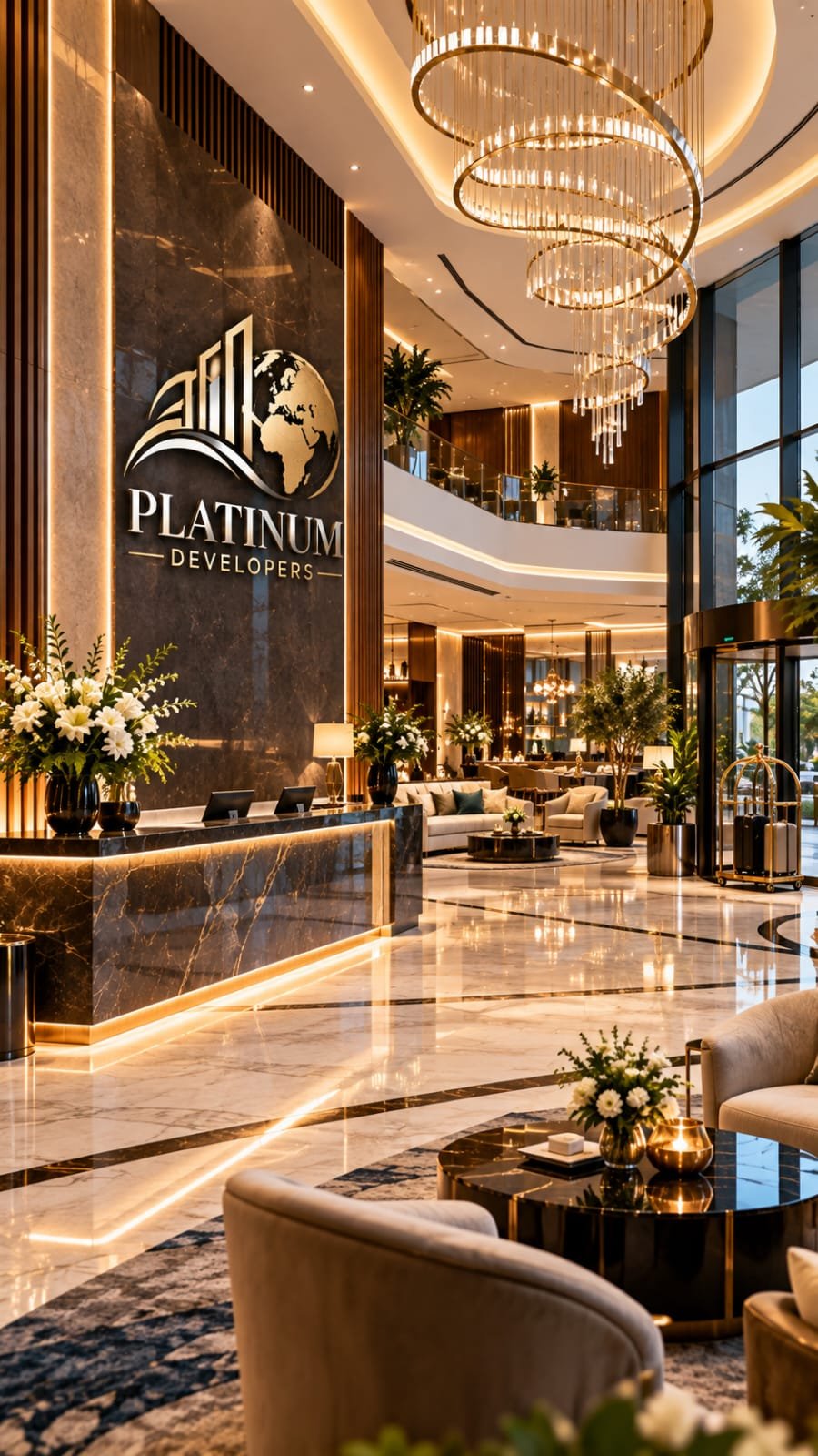 Platinum Developers Global hospitality interior design project